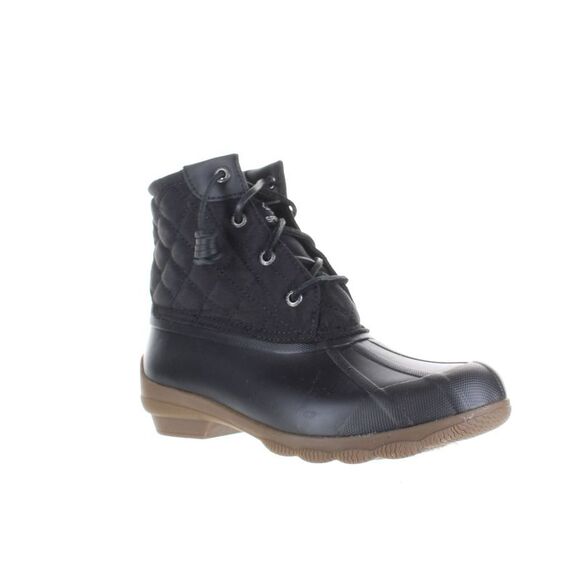 Sperry Top Sider Womens Syren Gulf Black Rainboots Size 6.5 Medium (B, M) - Picture 2 of 4